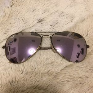 Reflective Ray Ban Aviators